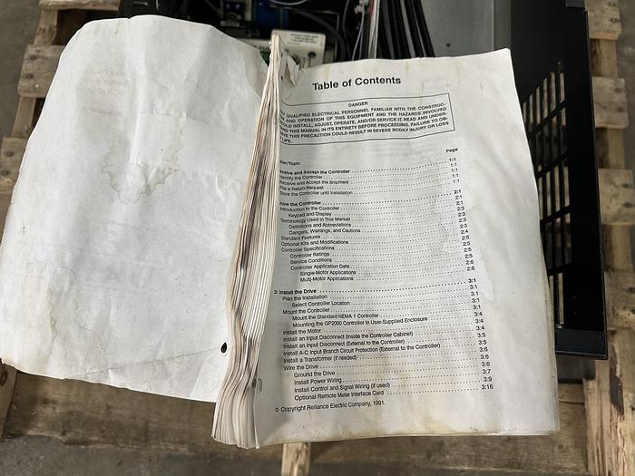 Used Reliance GP2000 30 HP AC Drive