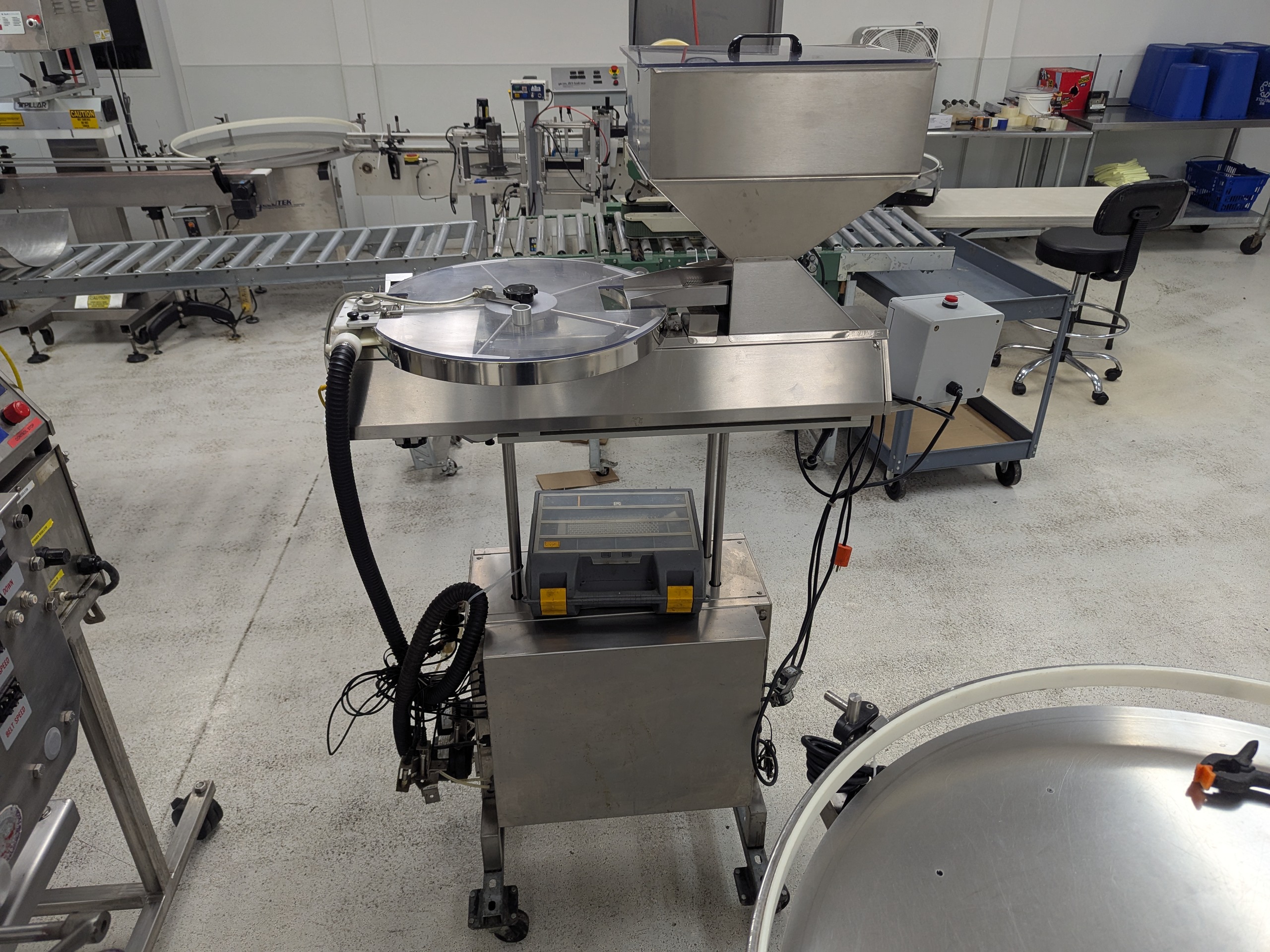 Used Pharmafill Capsule Counter and Bottle Filler