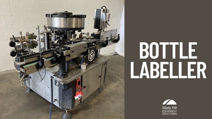 Used C&G Front & Back Bottle Labeller