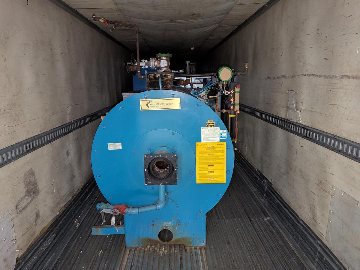 Used York-Shipley-Global Gas-Fired Boiler