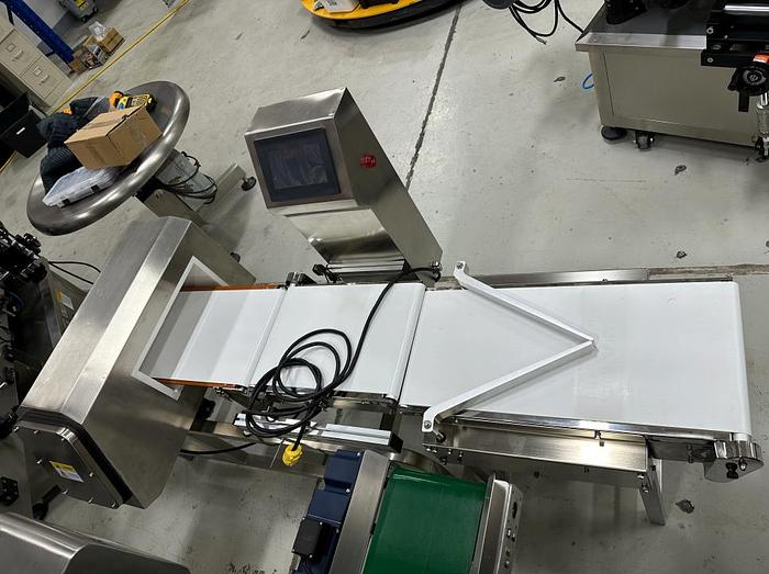 Used Lenis Metal Detector & Check Weigher