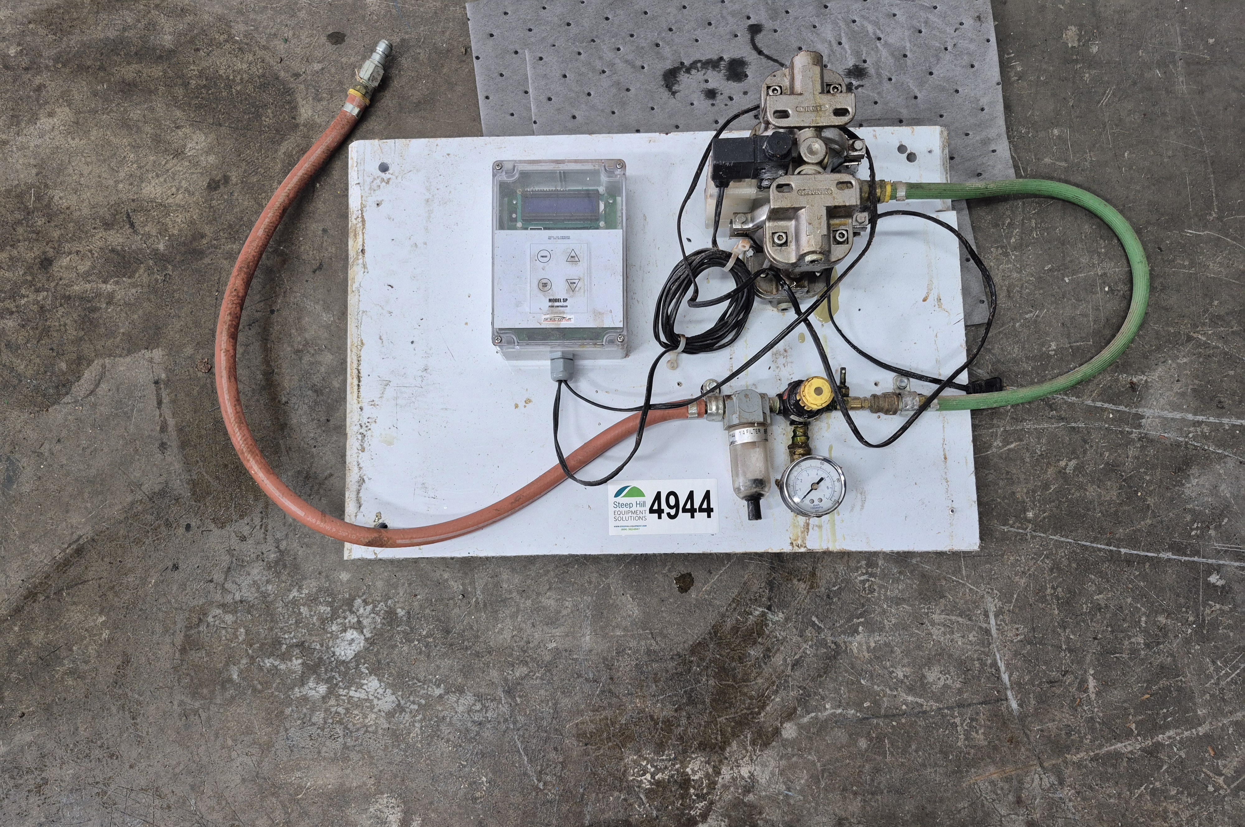 Used Wilden Air Operated Diaphragm Pump with Controller