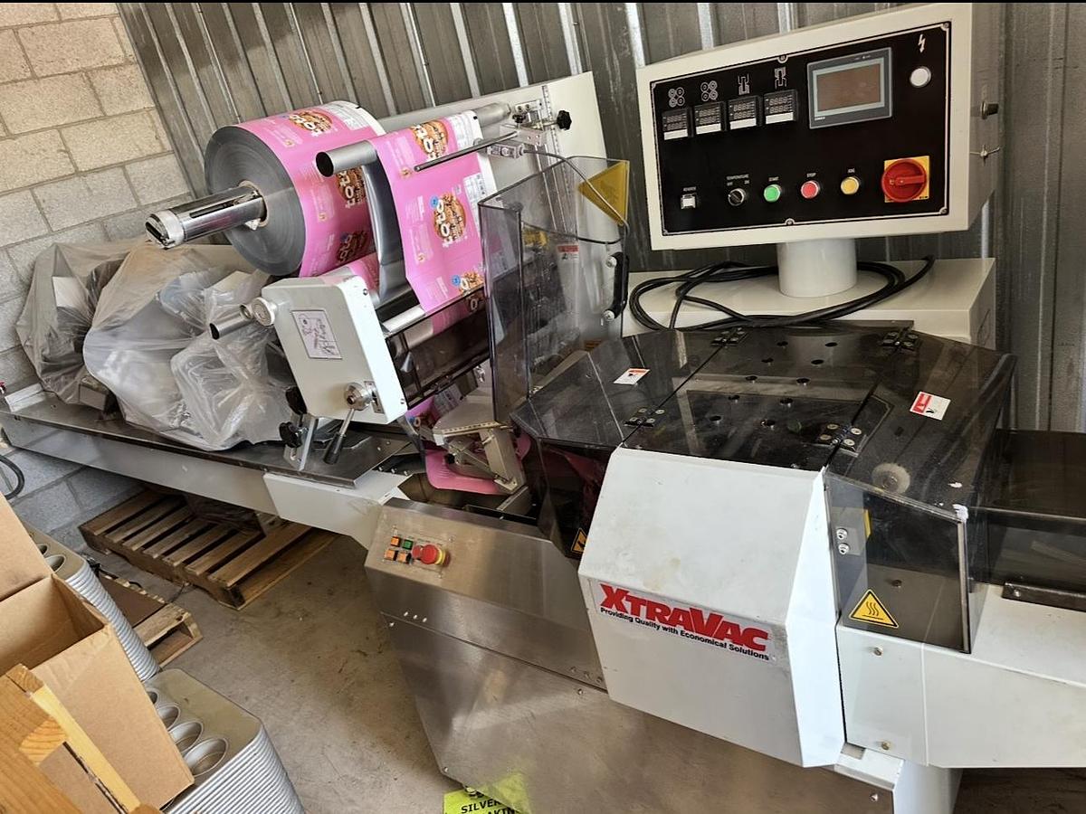 Used  XtraVac Flow Wrapper