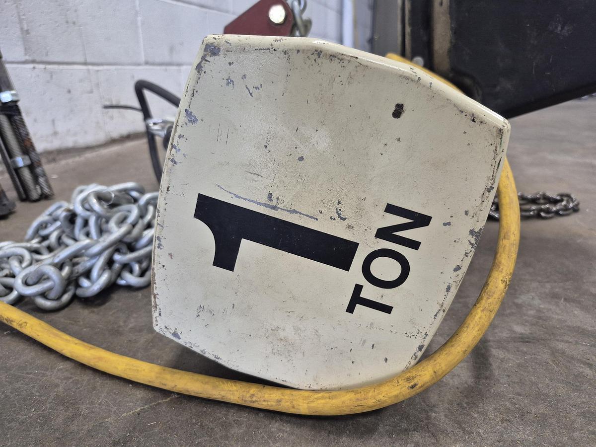 Used Coffing JLC 1-Ton Electric Chain Hoist