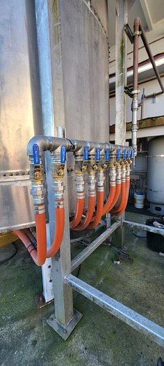 Used Kisco Aluminum 30' Flour Silos