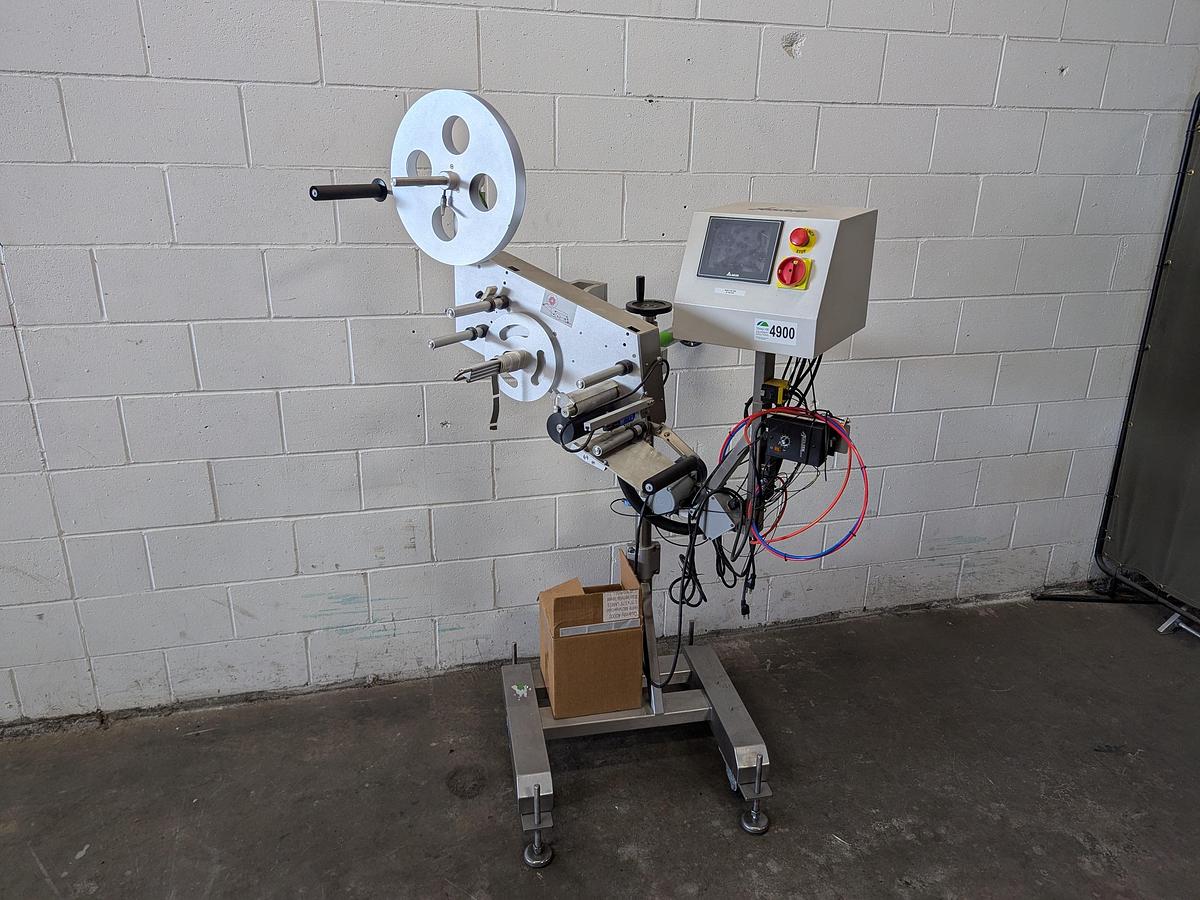 Used Accutek Labelette Tamper Evident Seal Applicator 