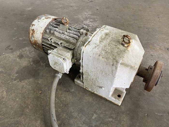 Used NORD 7.5 Hp Foot-Mount Gear Motor & Reducer