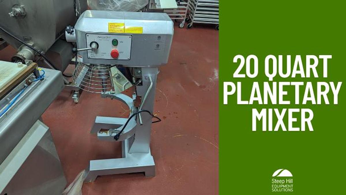 Used American Chef 20-Quart Commercial Planetary Mixer