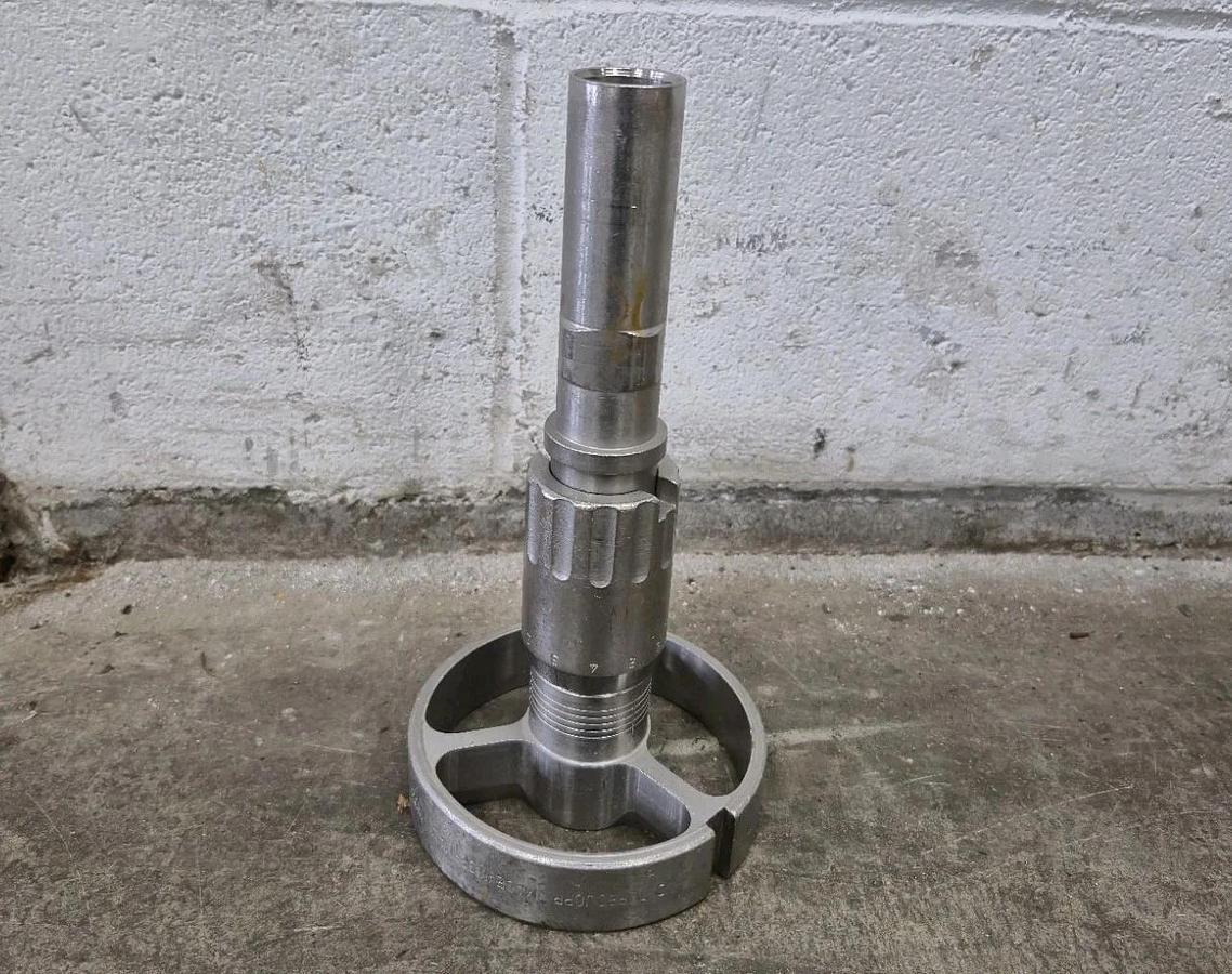 Used Turbo Jopp Meat Mincer Grinder Drive Shaft Spline Ring Turbocut Commercial Wolf