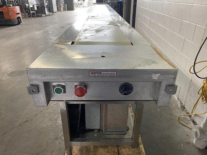 Used Hatch 16' Tray Make-Up Conveyor
