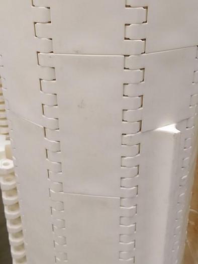 Used White 30” Plastic Modular Conveyor Belt