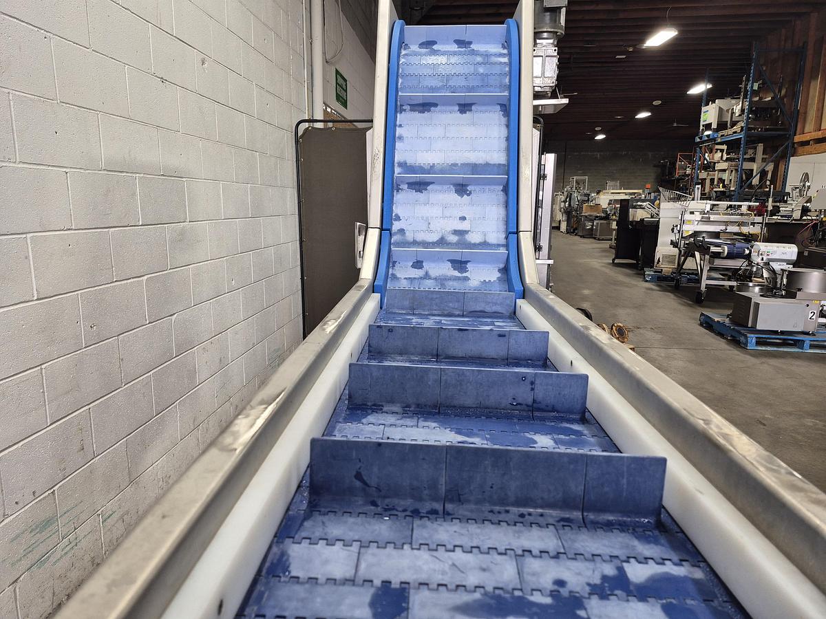 Used Incline Modular Conveyor