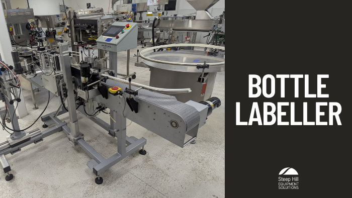 Used Autolabe Inline Bottle Labeller
