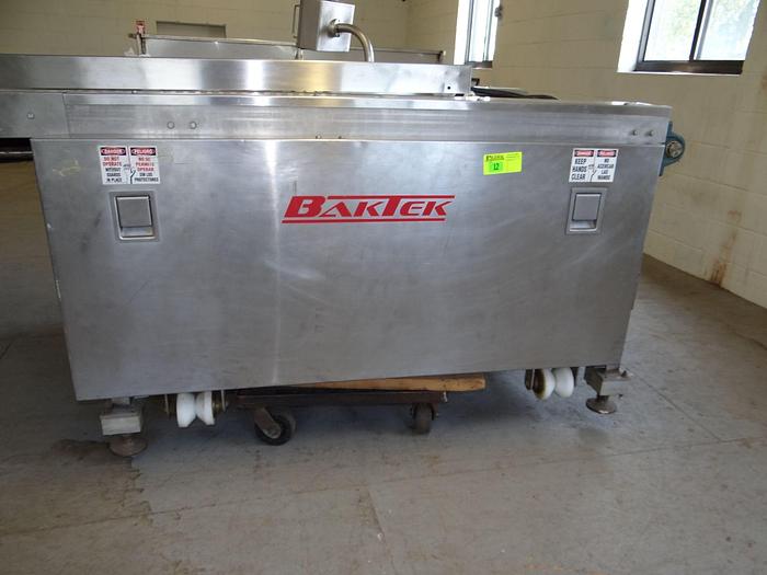 Used Baktek Reciprocating Transfer Conveyor