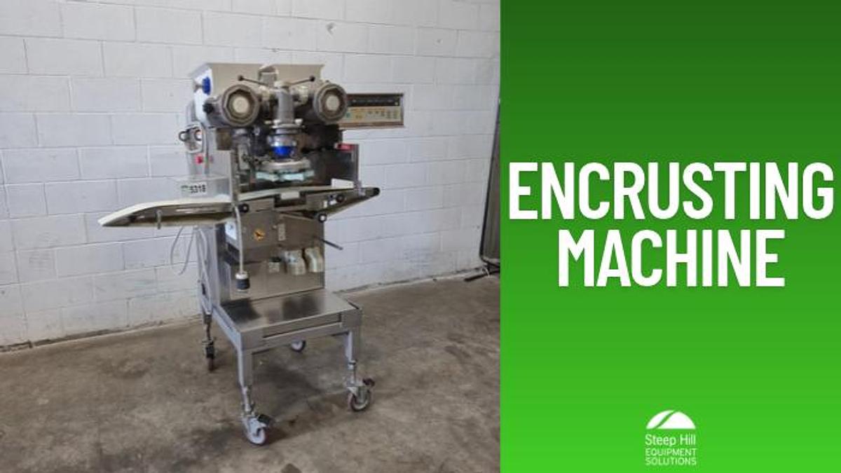 Used Rheon KN135 Encrusting Machine