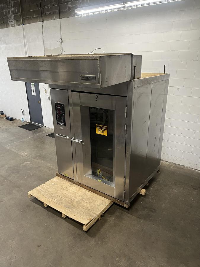 Used Hobart HBA2G Double-Rack Natural Gas Oven