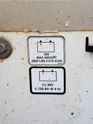 Used Tennant 7300 Ride-on Floor Scrubber