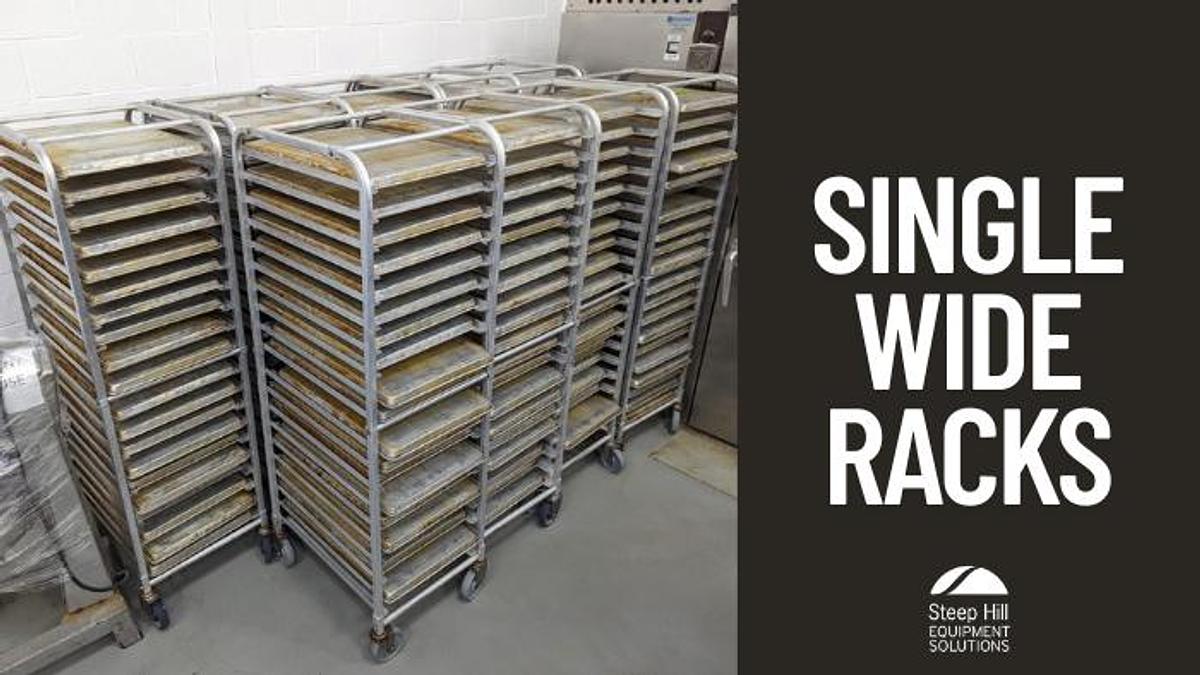 Used Single Wide Racks (9)