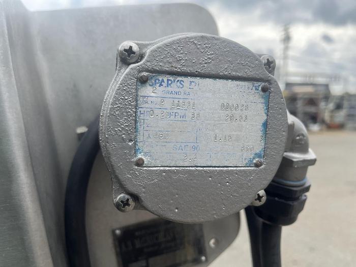 Used ABM 20'L Inclined Flat-Belt Conveyor