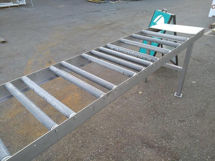 Used 12' Gravity Roller Conveyor