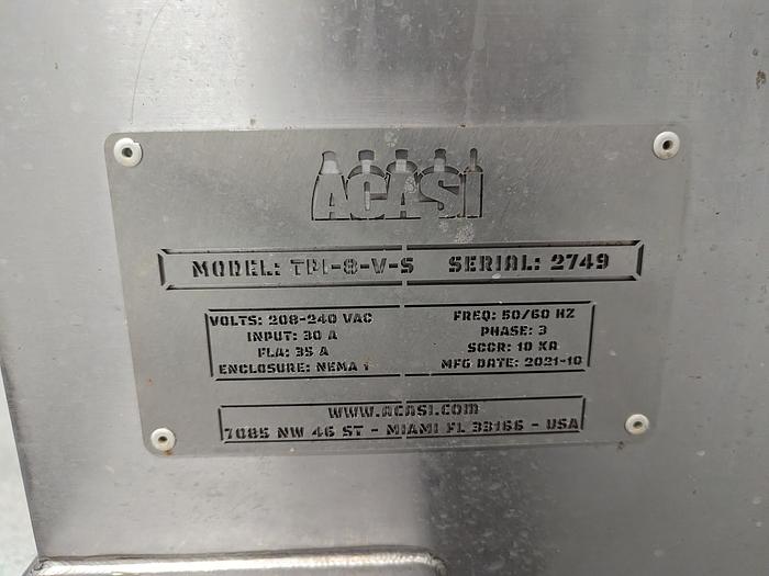 Used Acasi 8-Head Piston Filler & Inline Capper