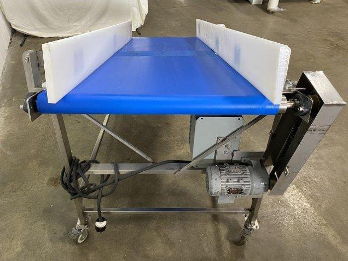 Used 6.5' Long Incline Conveyor