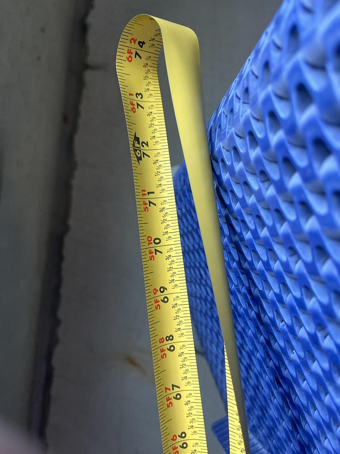 Used Cleated Incline Conveyor