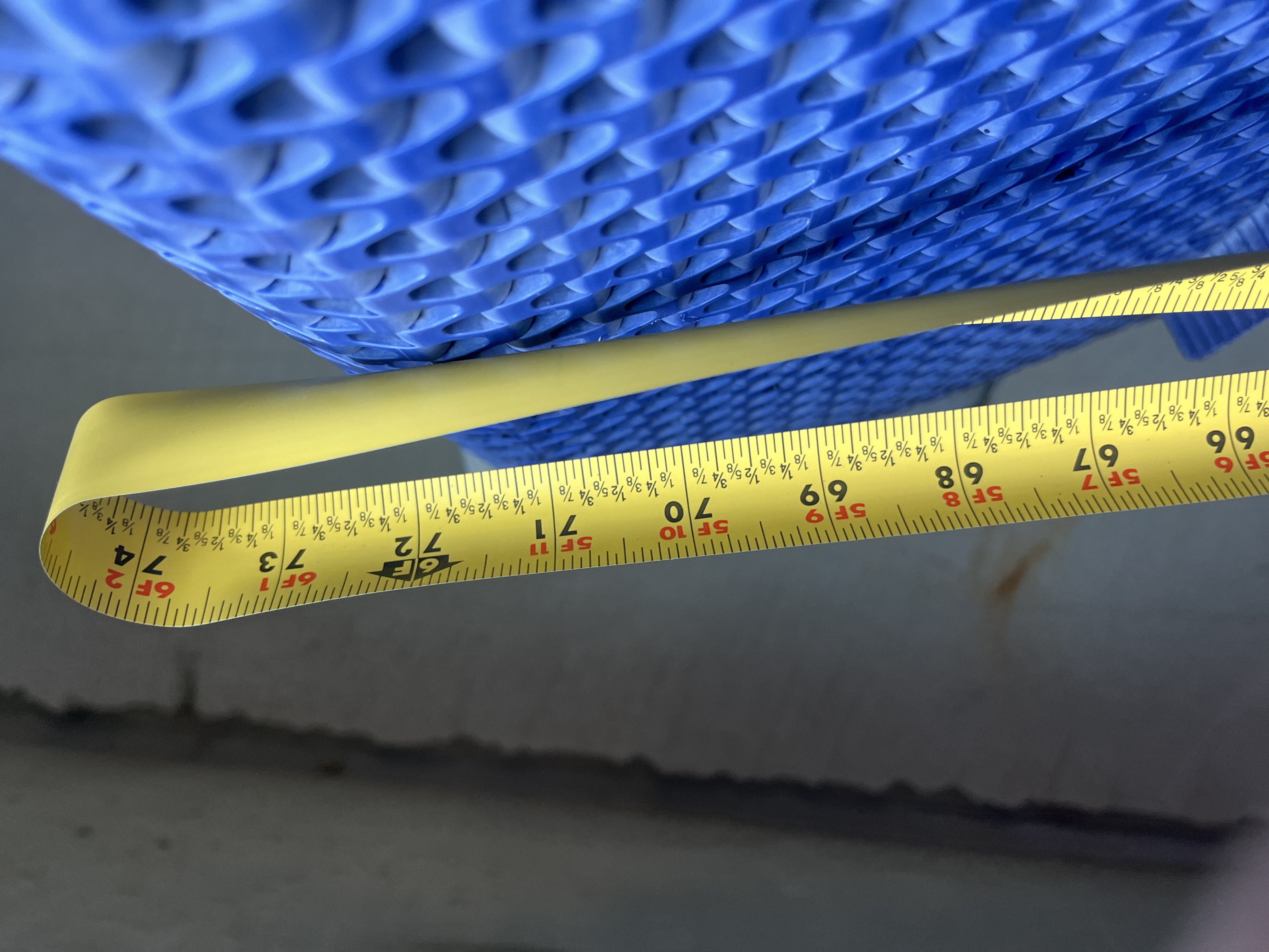 Used Cleated Incline Conveyor