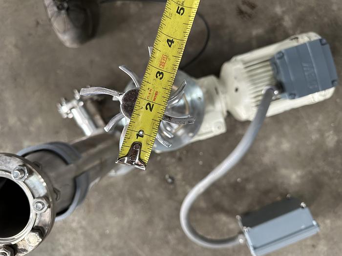 Used 1.5 HP Inline Mixer