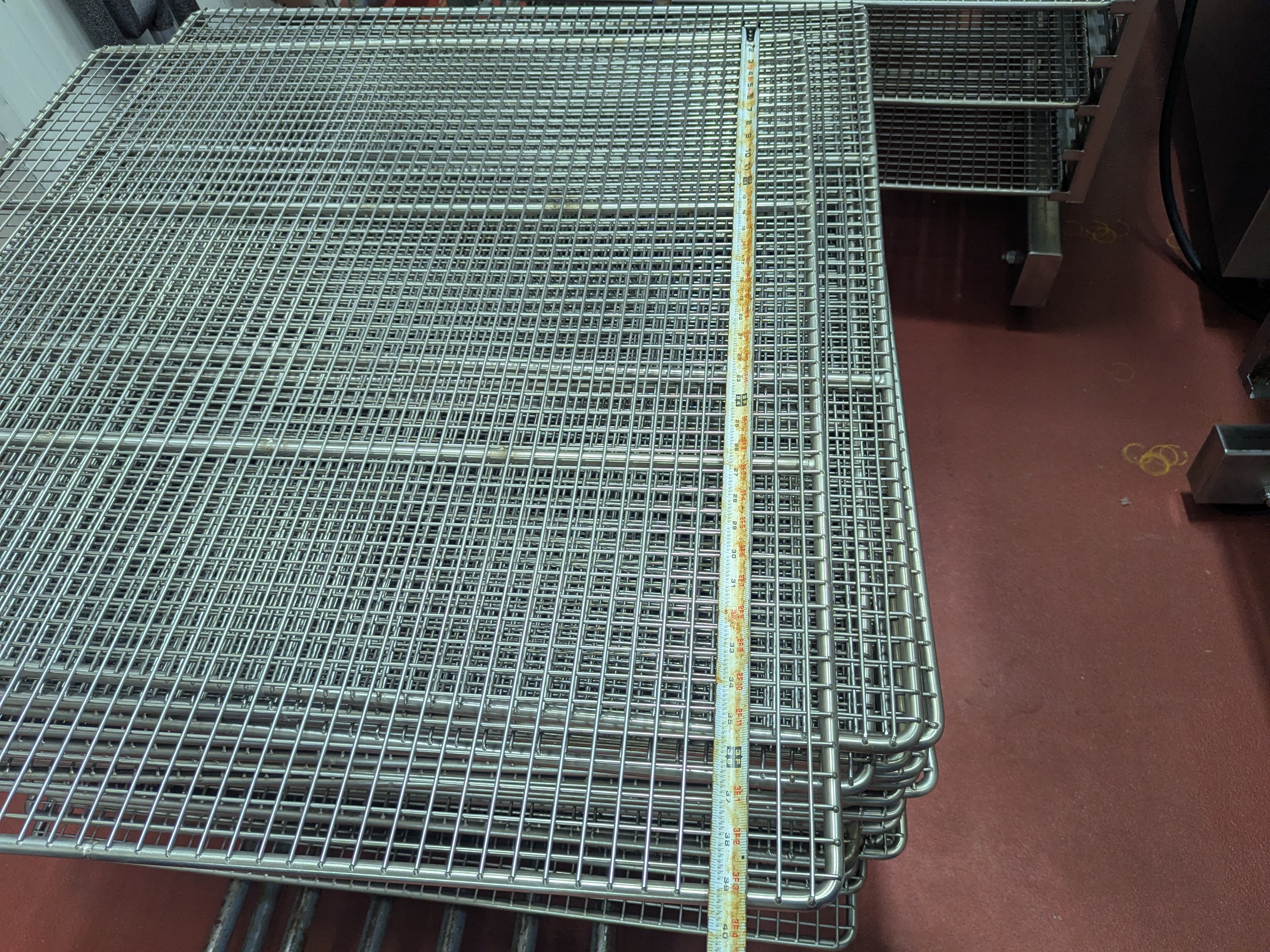Used Stainless Steel Smokehouse Screens
