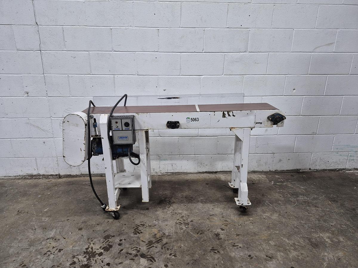 Used 5ft Flat Belt Conveyor 