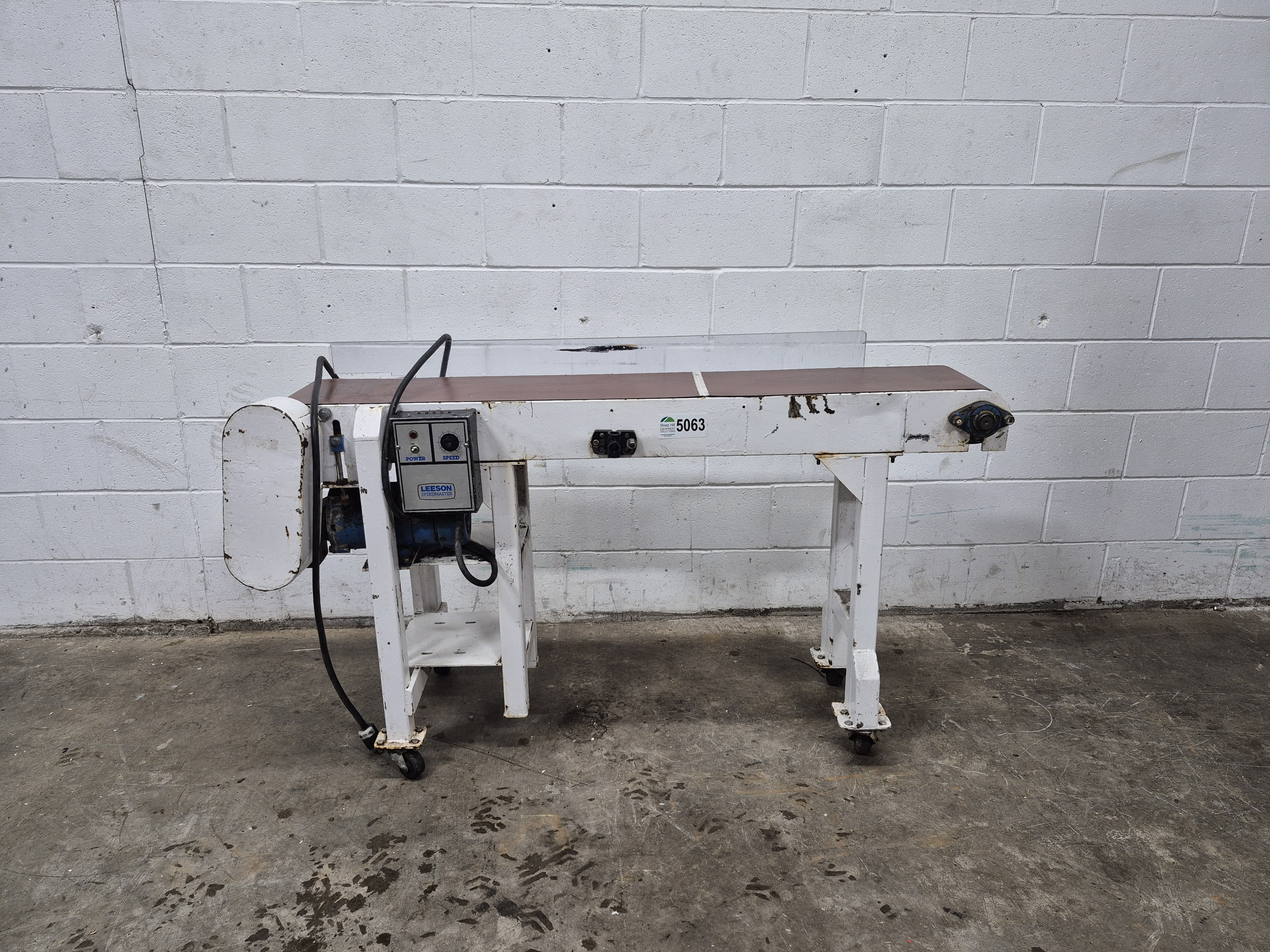 Used 5ft Flat Belt Conveyor 
