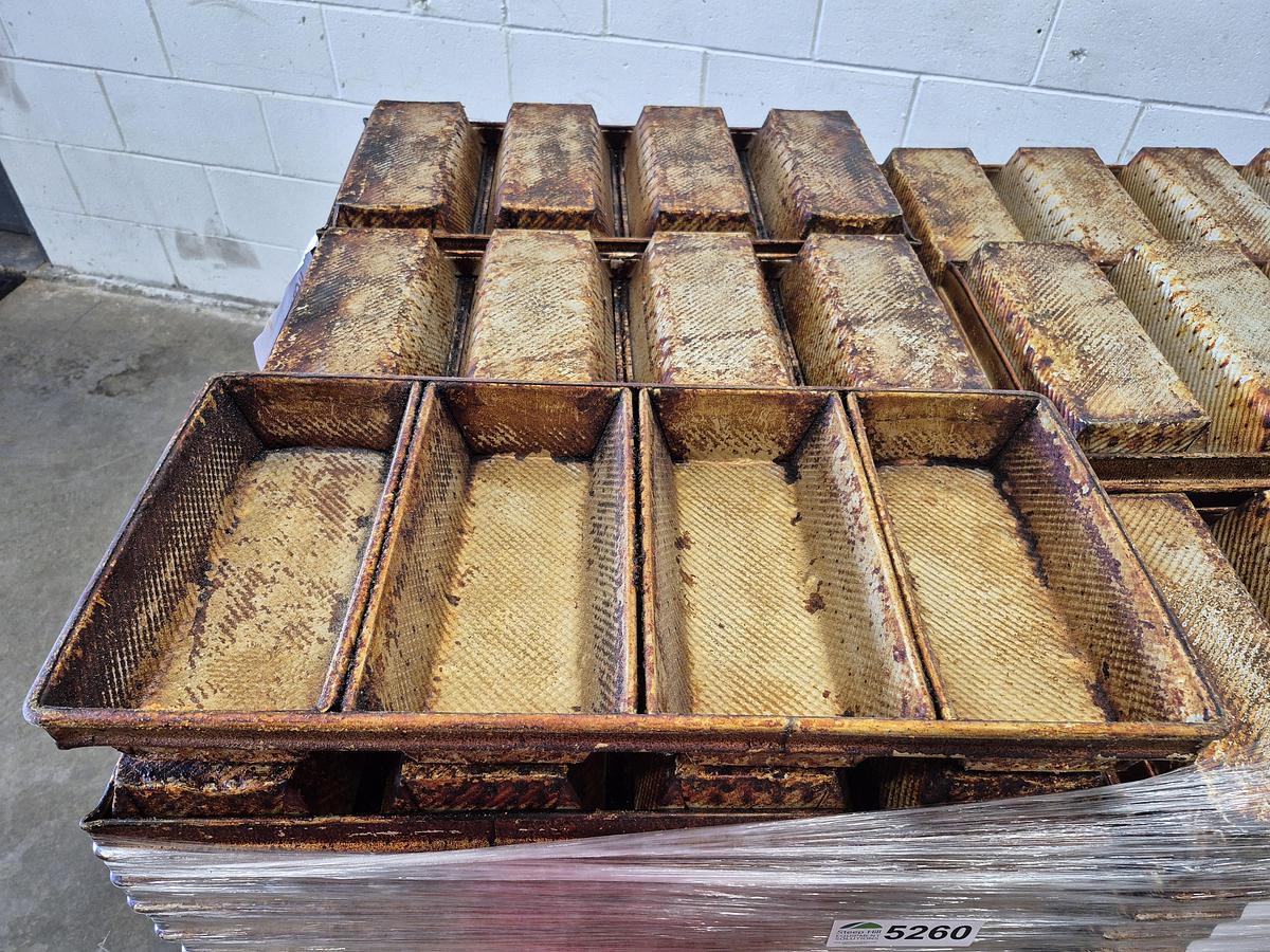 Used Chicago Metallic 41145 4-Pocket Hearth Bread Pan