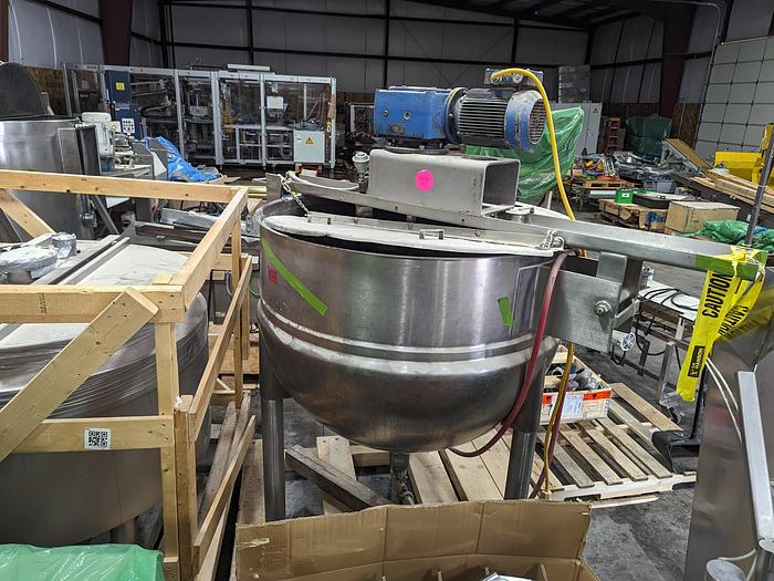 Used Lee Industries Scrape Agitation Kettle