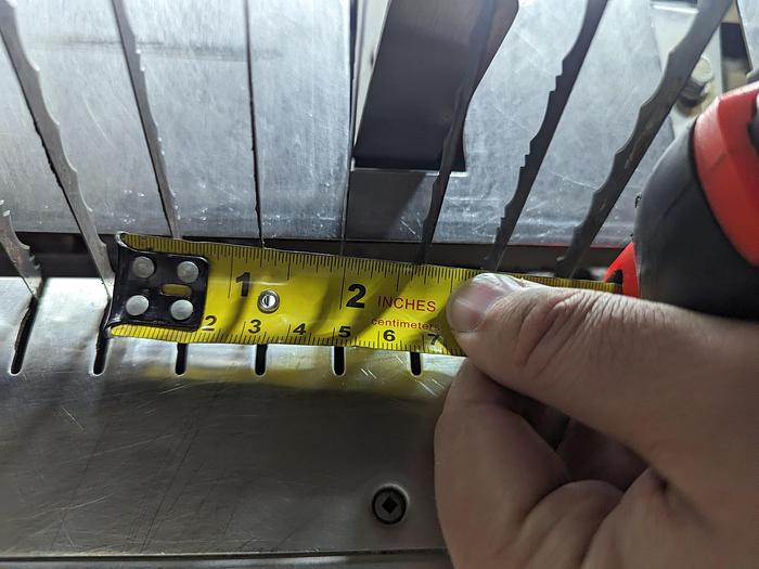 Used Oliver 797 Gravity-Feed Bread Slicer