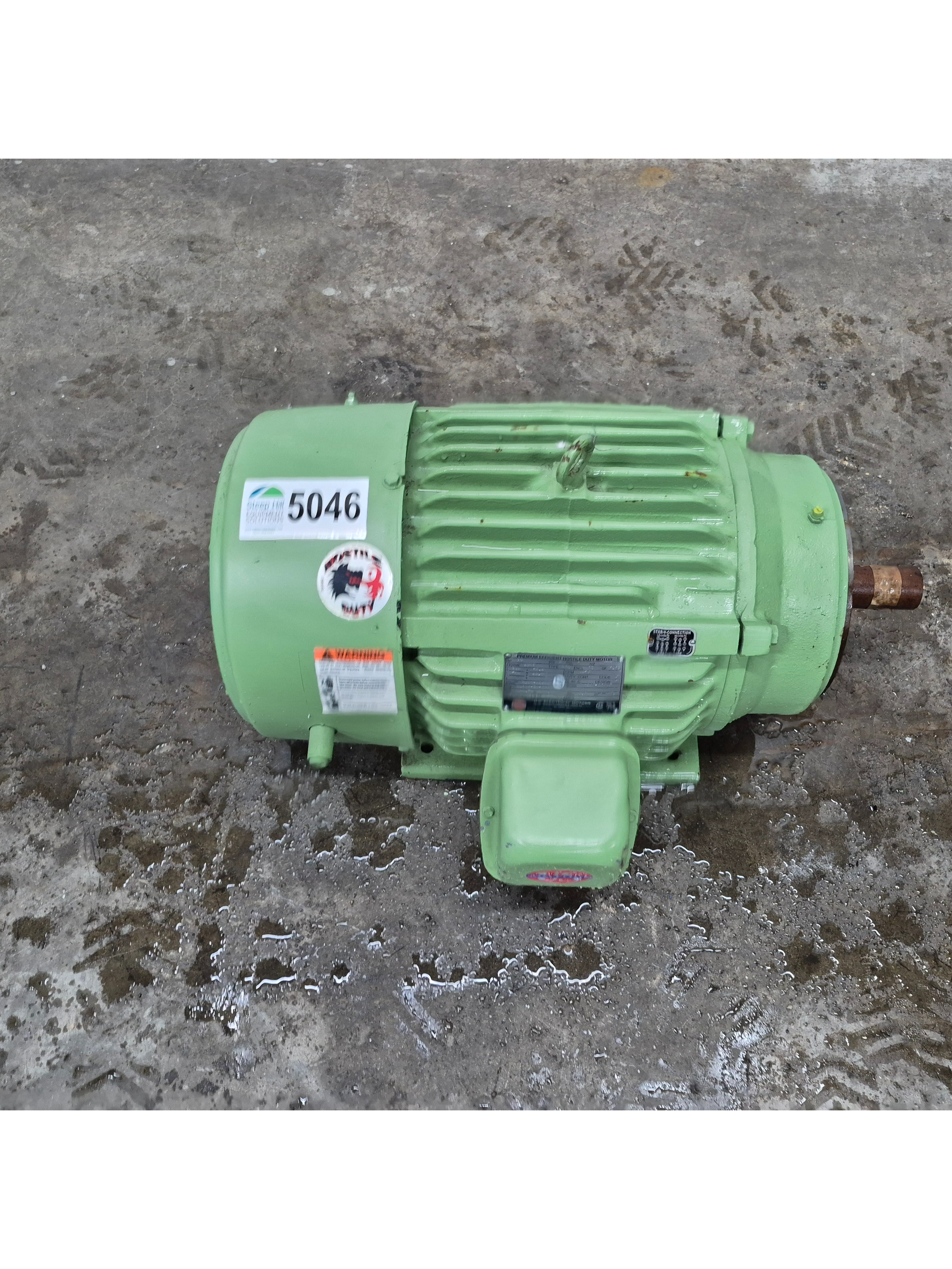 Used U.S. Electrical Motors Premium Efficient Hostile Duty Motor