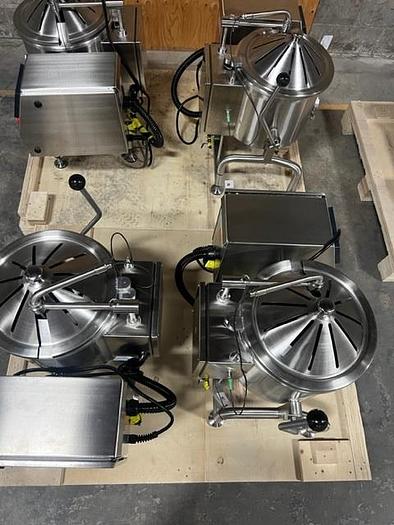 Used Savage FireMixer-14 Electric Cooker Mixers with Pinnacle De-Molder