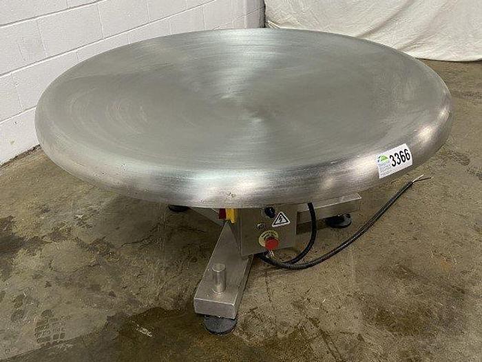 Used 46" Rotary Collecting Table