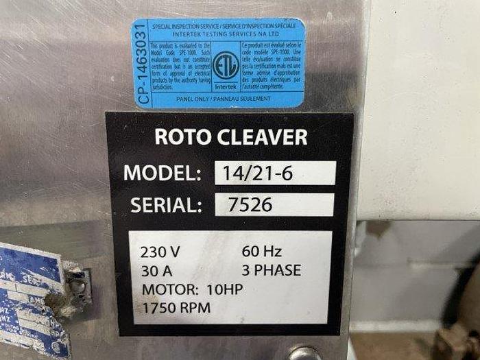 Used Rotocleaver III Frozen Meat Breaker