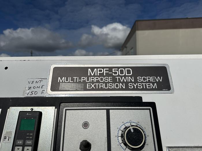 Used APV-Baker Perkins F23215 Twin Screw Extruder