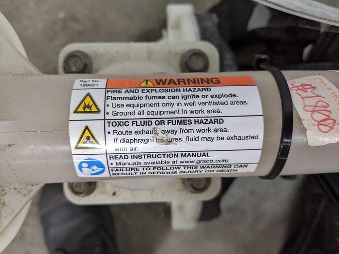 Used Graco Husky 1050 Double Diaphragm Pump