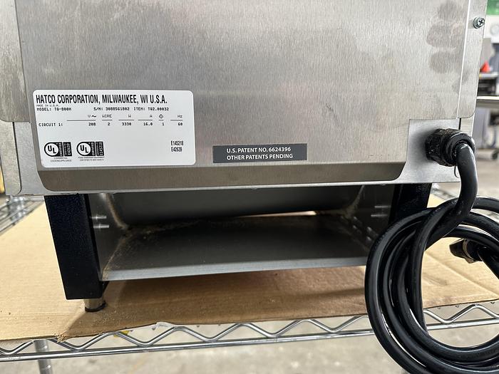 Used Hatco Toast Quik Conveyor Toaster TQ-800H