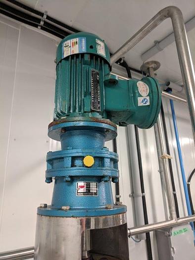 Used Vertical SS Mixing Tanks