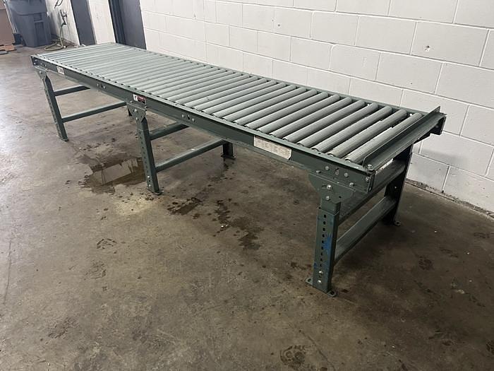 Used 10' Gravity Roller Conveyor