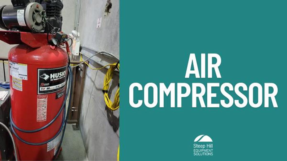 Used Husky Pro Air Compressor 7 HP