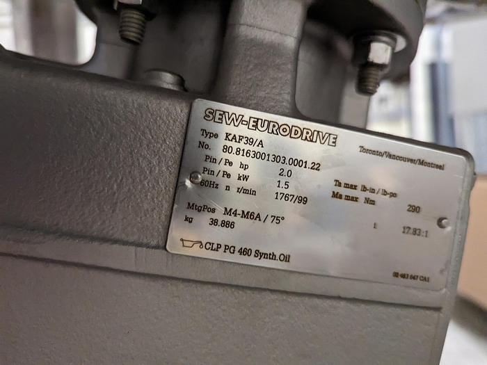 Used König 5300L Jacketed Mix Tank