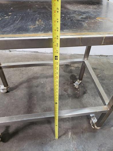 Used SS Lidded Table