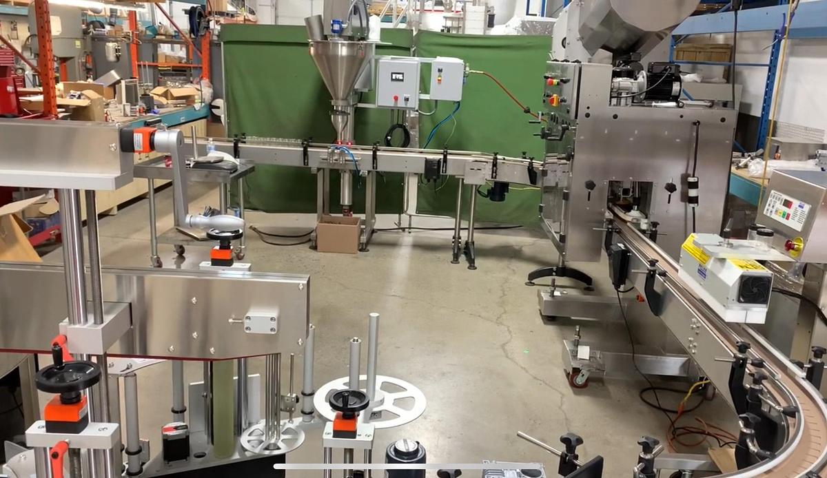 Used Bottle Filling Line