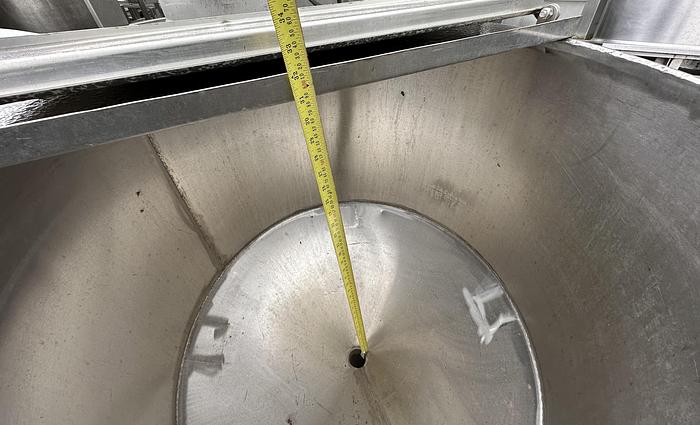 Used Stainless Steel Holding Tank