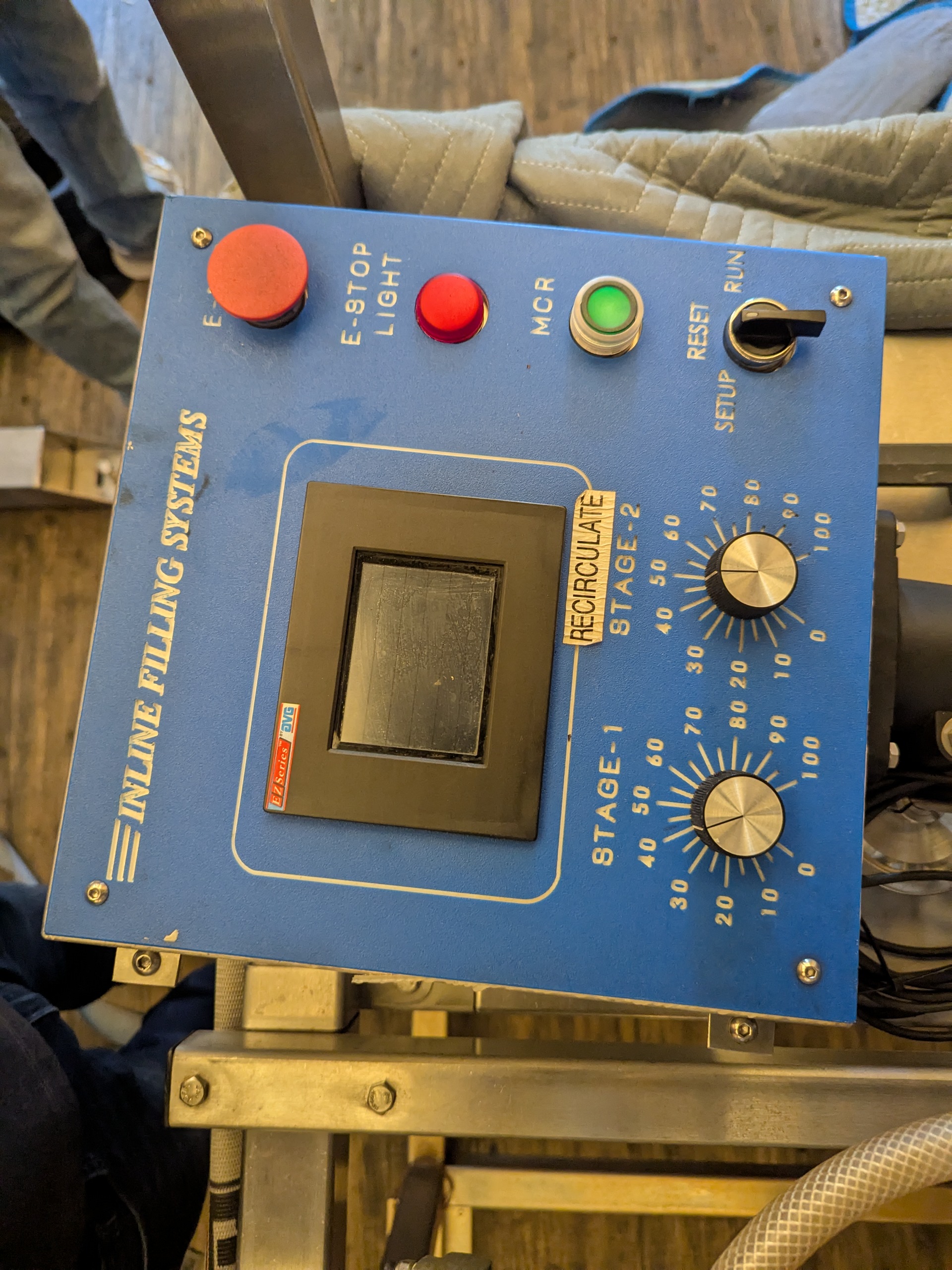 Used Inline 4 Head Bottle Filler